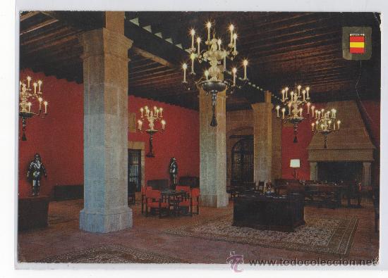 Postales: TARJETA POSTAL DEL PARADOR NACIONAL DE SIG&Uuml;ENZA GUADALAJARA