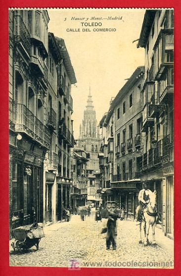 Postales: TOLEDO, CALLE DEL COMERCIO,        P33178 - Foto 1