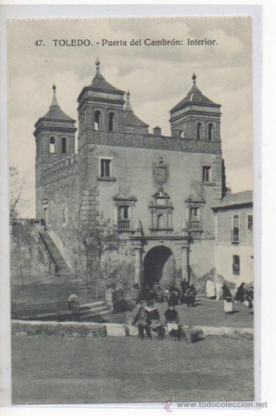 Postkarten: TARJETA POSTAL PUERTA DEL CAMBR&Oacute;N INTERIOR TOLEDO