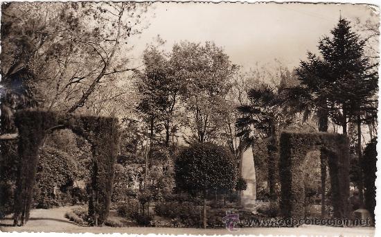 Postales: ciudad real - parque gasset rosaleda - a&ntilde;os 50 - sin circular