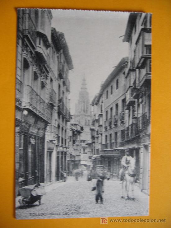 Postales: TOLEDO -CALLE COMERCIO - Foto 1