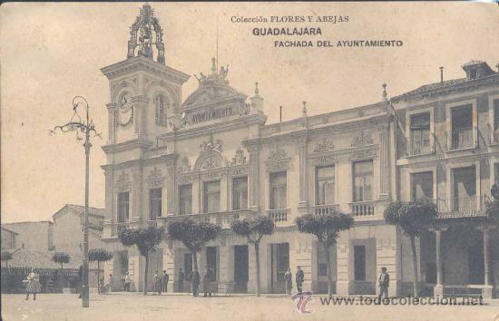 Postkarten: GUADALAJARA.-FACHADA DEL AYUNTAMIENTO