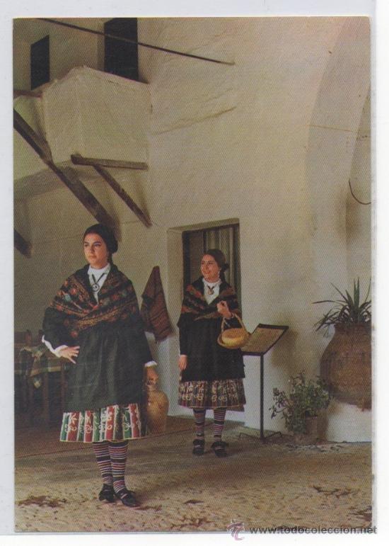 Postales: TARJETA POSTAL TRAJE RICO MANCHEGO CIUDAD REAL CANCIONES Y DANZAS SECCION FEMENINA DEL MOVIEMIENTO