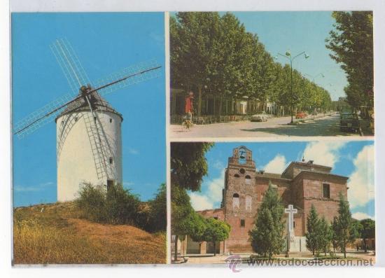 Postales: TARJETA POSTAL DE ALCAZAR DE SAN JUAN RUTA DE DON QUIJOTE MOLINO CIUDAD REAL