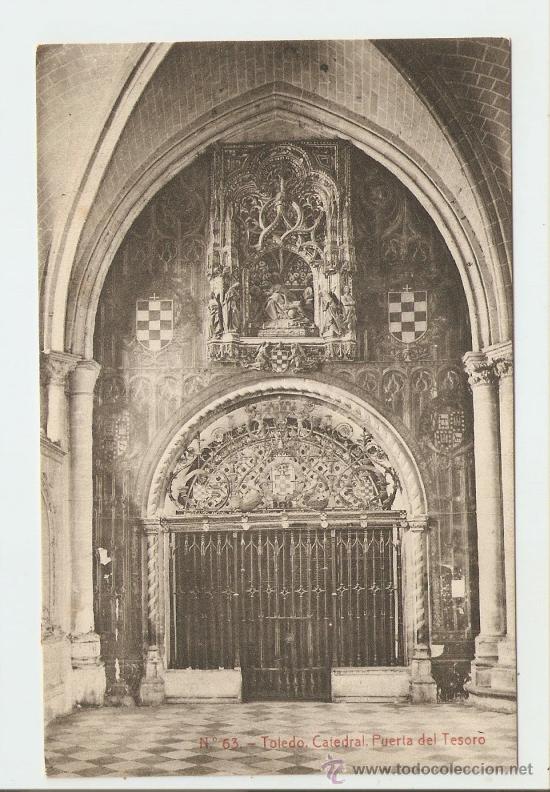 Postkarten: TOLEDO - CATEDRAL - PUERTA DEL TESORO