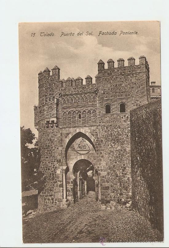 Postkarten: Toledo - Puerta del Sol - Fachada Poniente