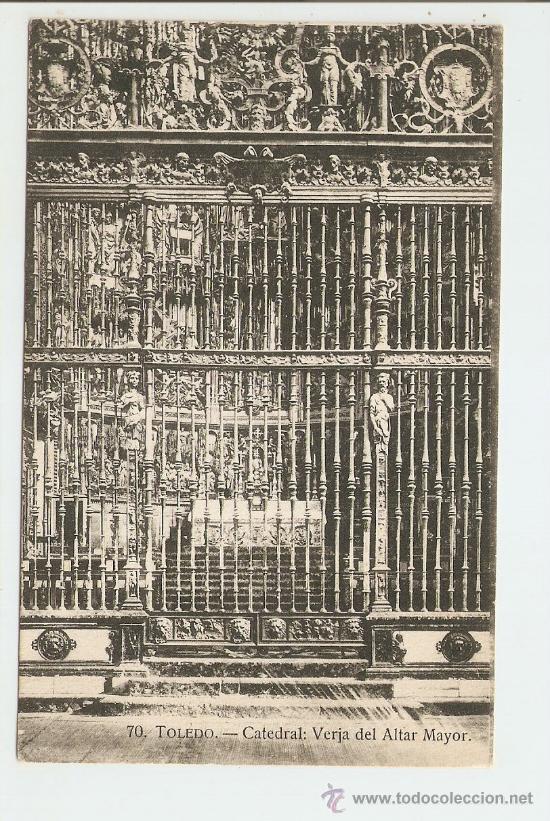Postkarten: TOLEDO - CATEDRAL - VERJA DEL ALTAR MAYOR 1928