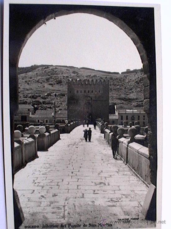 Postkarten: POSTAL FOTOGR&Aacute;FICA ANIMADA DE TOLEDO DE LOS A&Ntilde;OS 30 DE G.H. ALSINA