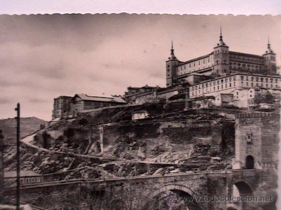 Postcards: POSTAL FOTOGR&Aacute;FICA DE TOLEDO DE LOS A&Ntilde;OS 50 CON IMAGEN DE LOS 30