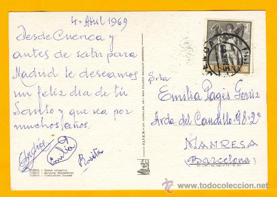 Postales: POSTAL DE CUENCA CASAS COLGADAS - Foto 2