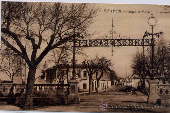 Postales: CIUDAD REAL.-PARQUE DE GASSET - Foto 1