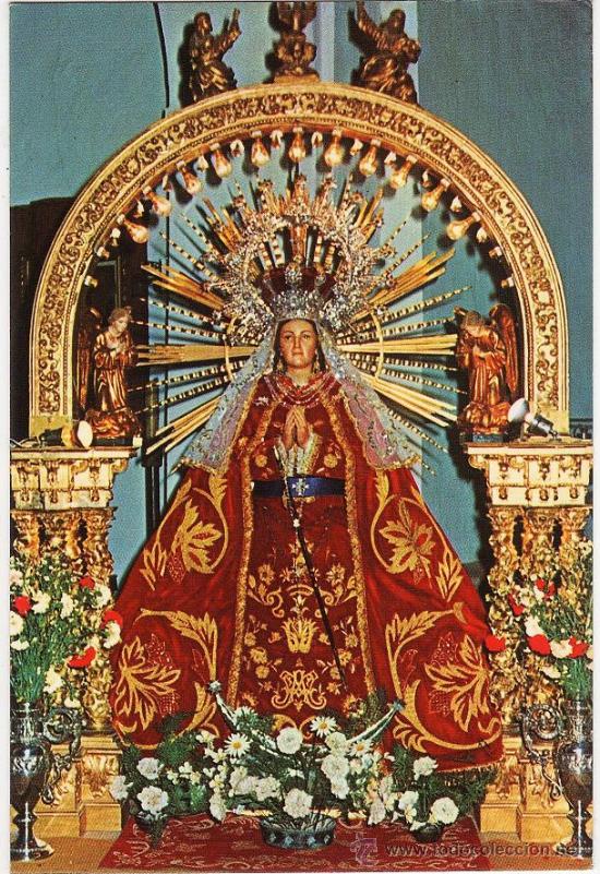 Postales: alcazar de san juan.- ciudad real.- ntra. sra. del rosario.- ed. mata .- a&ntilde;o 1980 - nueva