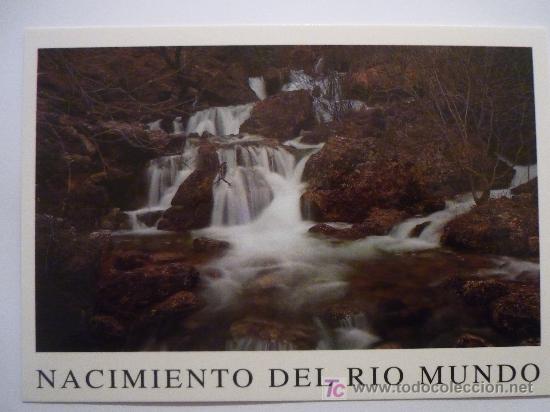 Postales: LOS CHORROS - NACIMIENTO DEL RIO MUNDO - RIOPAR (ALBACETE).