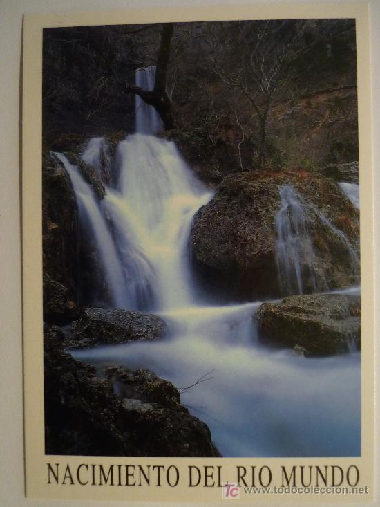 Postales: LOS CHORROS - NACIMIENTO DEL RIO MUNDO - RIOPAR (ALBACETE).