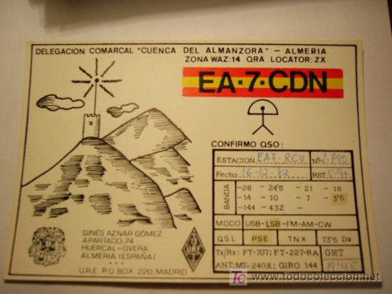 Postales: CUENCA. POSTAL RADIOAFICIONADO - Foto 1