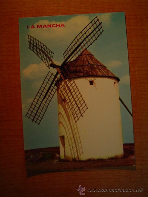 Postais: POSTAL   LA MANCHA (ESPA&Ntilde;A) MOLINOS SIN CIRCULAR