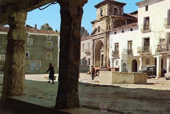 Postales: POSTAL SIN CIRCULAR DE CUENCA,PLAZA DEL CAUDILLO. - Foto 1