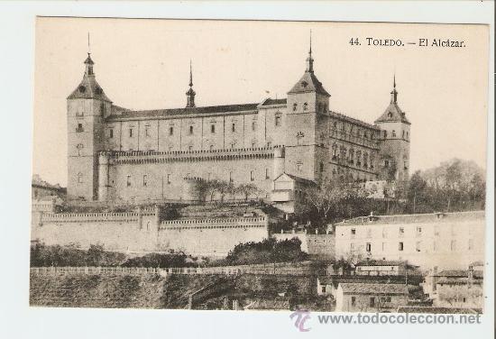 Postais: Toledo - El Alc&aacute;zar