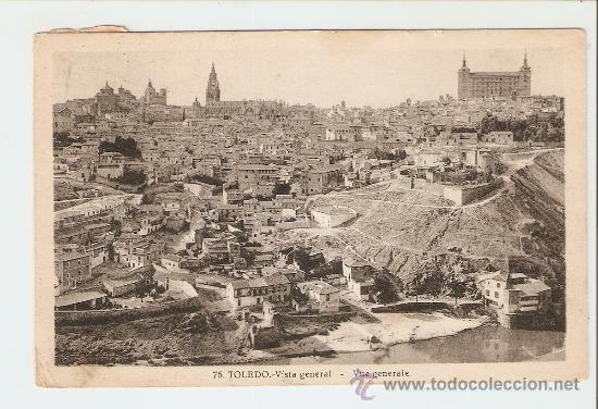 Postkarten: Toledo - Vista General 1933