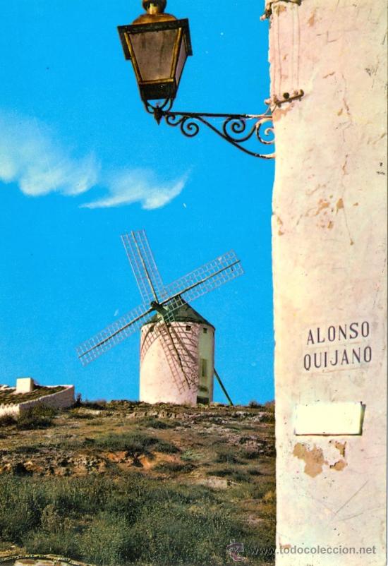 Postales: TARJETA POSTAL DE CAMPO D CRIPTANA MOLINO DE VIENTO QUIJOTE CIUDAD REAL
