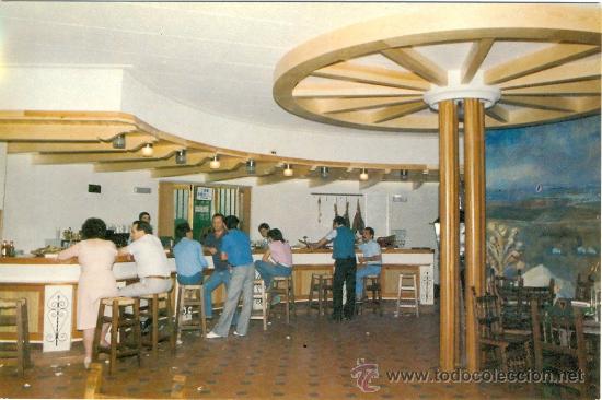 Postales: TARJETA POSTAL DE PEDRO MU&Ntilde;OZ MOLINO CHICOTE VISTA INTERIOR CIUDAD REAL