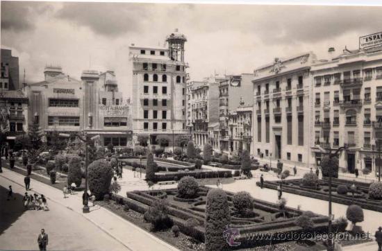 Postkarten: ALBACETE.- PLAZA DEL CAUDILLO.