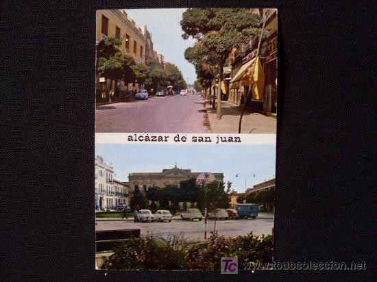 Postkarten: postal de alcazar de san juan a&ntilde;o 69 con seat 600