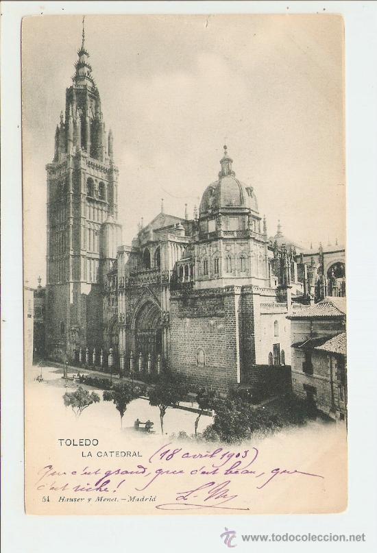Postais: Toledo - La Catedral 1903