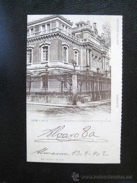 Postales: LA TRIBUNA DE ALBACETE. POSTAL HISTORICA.- DIPUTACION PROVINCIAL  - ENVIO GRATIS&iexcl;&iexcl;&iexcl;