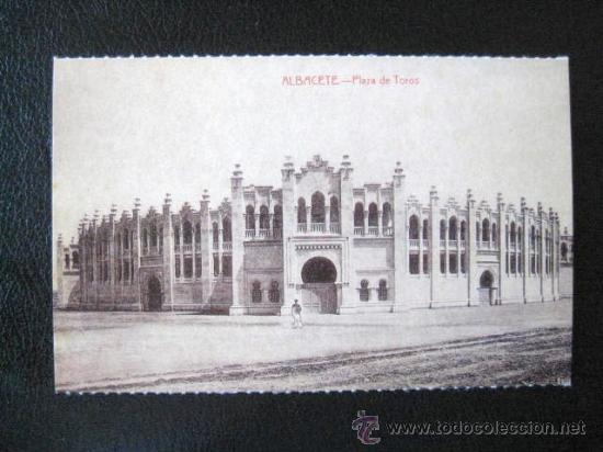 Postales: LA TRIBUNA DE ALBACETE. POSTAL HISTORICA.- PLAZA DE TOROS  - ENVIO GRATIS&iexcl;&iexcl;&iexcl;