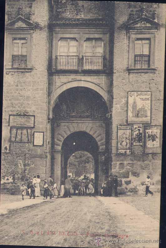 Postkarten: TOLEDO.- PUERTA DE VISAGRA