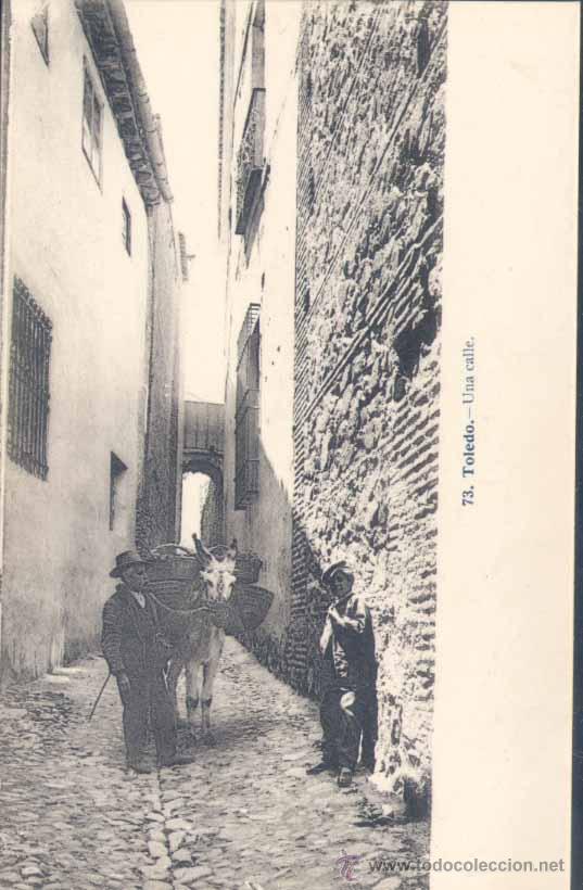 Postkarten: TOLEDO.-UNA CALLE