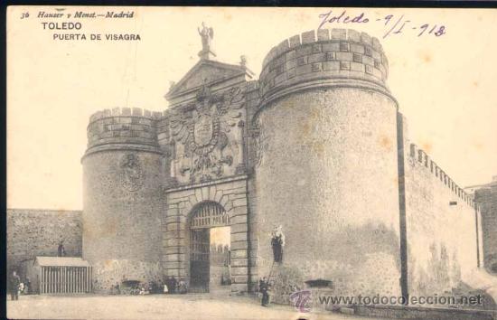 Postkarten: TOLEDO.- PUERTA DE VISAGRA