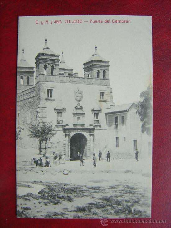Postales: TOLEDO - PUERTA DEL CAMBRON - Foto 1