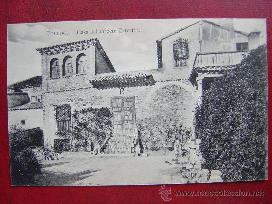 Postales: TOLEDO - CASA DEL GRECO, EXTERIOR - Foto 1