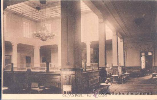 Postkarten: CIUDAD REAL.-HALL DEL CASINO