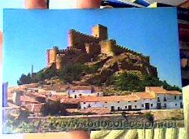 Postales: VISTA PARCIAL Y CASTILLO AL FONDO(ALMANSA).N&ordm;620.F.I.T.E.R.1966.SIN CIRCULAR.&iexcl;NUEVA!