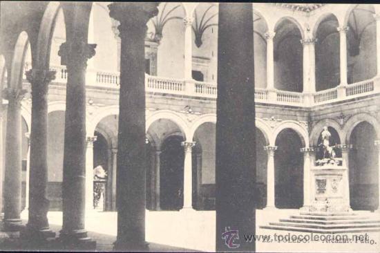 Postcards: TOLEDO.-ALC&Aacute;ZAR.-PATIO