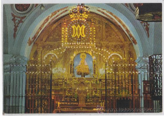 Cartoline: TARJETA POSTAL DE MARANCHON CAPILLA DE NTRA. SE&Ntilde;ORA DE LOS OLMOS VIRGEN GUADALAJARA