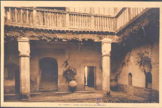 Postcards: TOLEDO.- DETALLE DEL PATIO DE LA CASA DEL GRECO