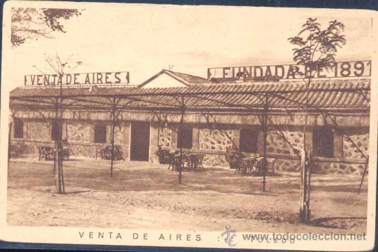 Postkarten: TOLEDO.- VENTA DE AIRES.-FAMOSA POR SU ESPECIALIDAD EN PERDICES