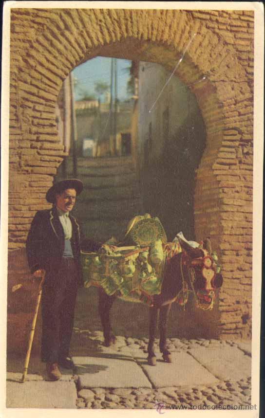 Cartoline: TOLEDO.- VENDEDOR T&Iacute;PICO DE CER&Aacute;MICA