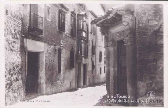 Cartoline: TOLEDO.- CALLE DE SANTA URSULA