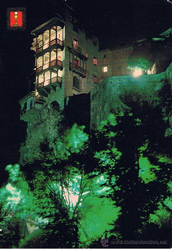 Postales: CUENCA sin circular casas colgantes - Foto 1