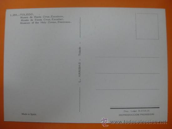Postales: TOLEDO - REF.: R-7-24 - Foto 2