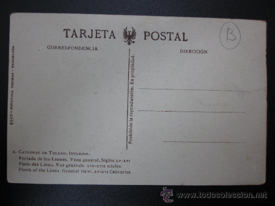 Postales: TOLEDO - REF.: S-752 - Foto 2