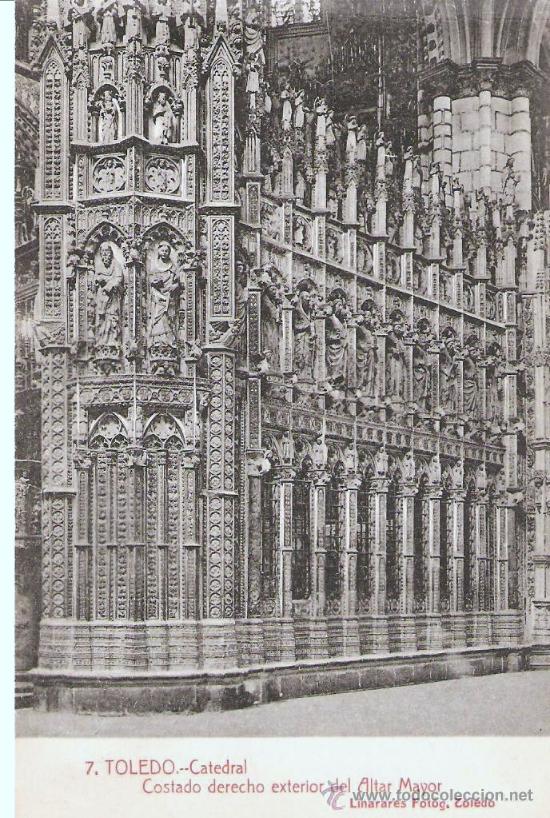 Postales: POSTAL DE TOLEDO , CATEDRAL - Foto 1