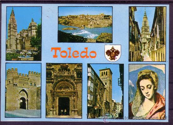Postkarten: RECUERDO DE TOLEDO - MOTIVOS DIVERSOS