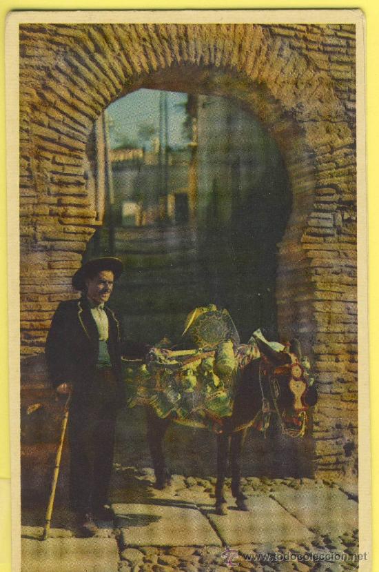 Postales: Postal-19-toledo-vendedor tipico de cer&aacute;mica.-heliotipia espa&ntilde;ola-P 667