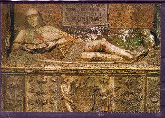 Postcards: SIGUENZA - GUADALAJARA - CATEDRAL - SEPULCRO DE EL DONCEL